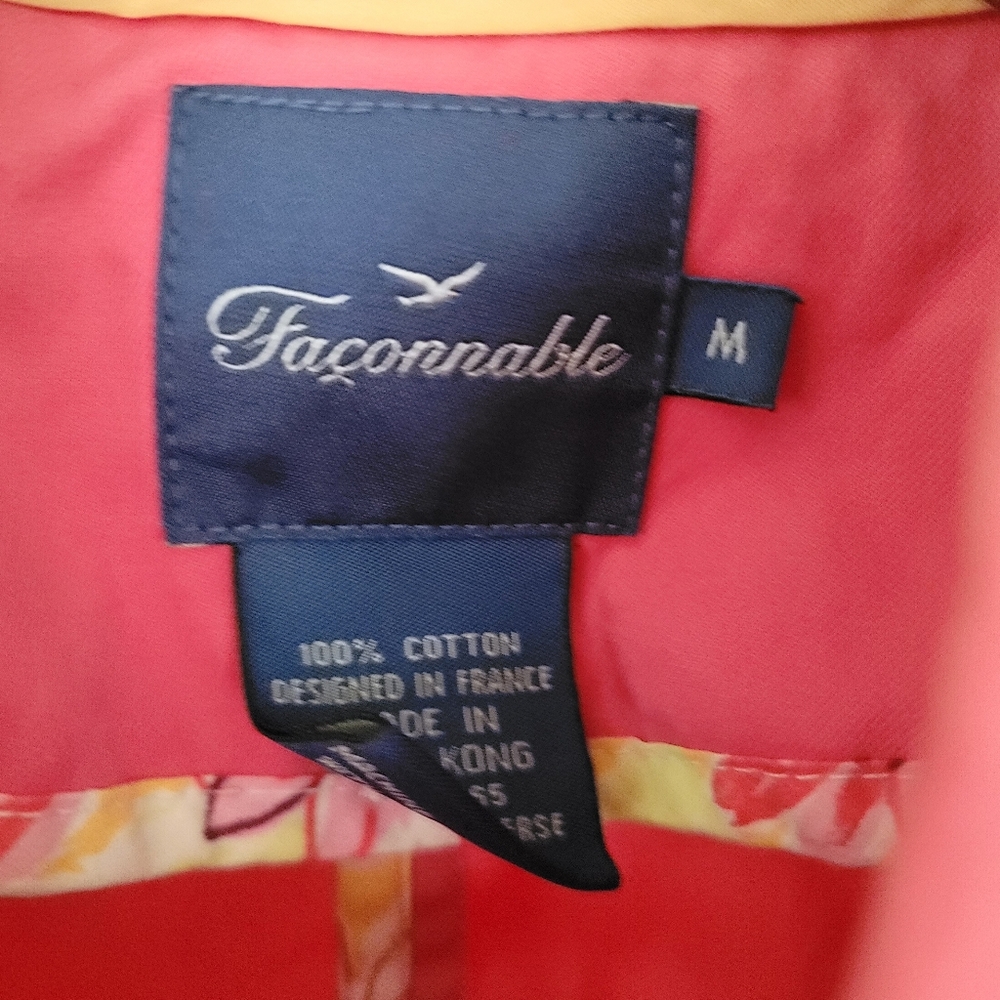 Faconable Pink Jacket Medium - image 2